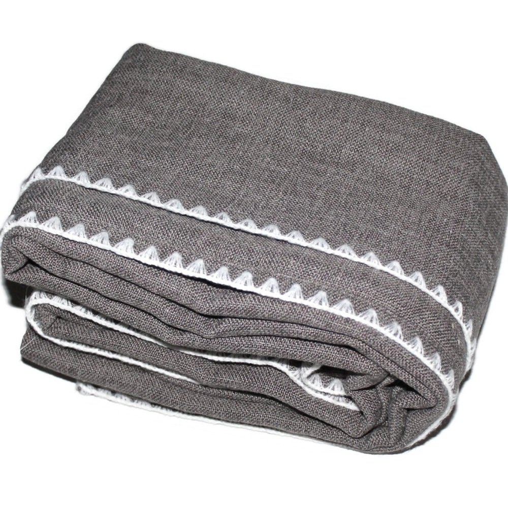 Threshold Stitched Edge Curtains 4 Panels Total